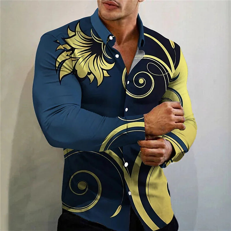 Men's casual shirts are fashionable, elegant, comfortable, slim and loose 2024 men's tops lightweight sports outdoor shirts