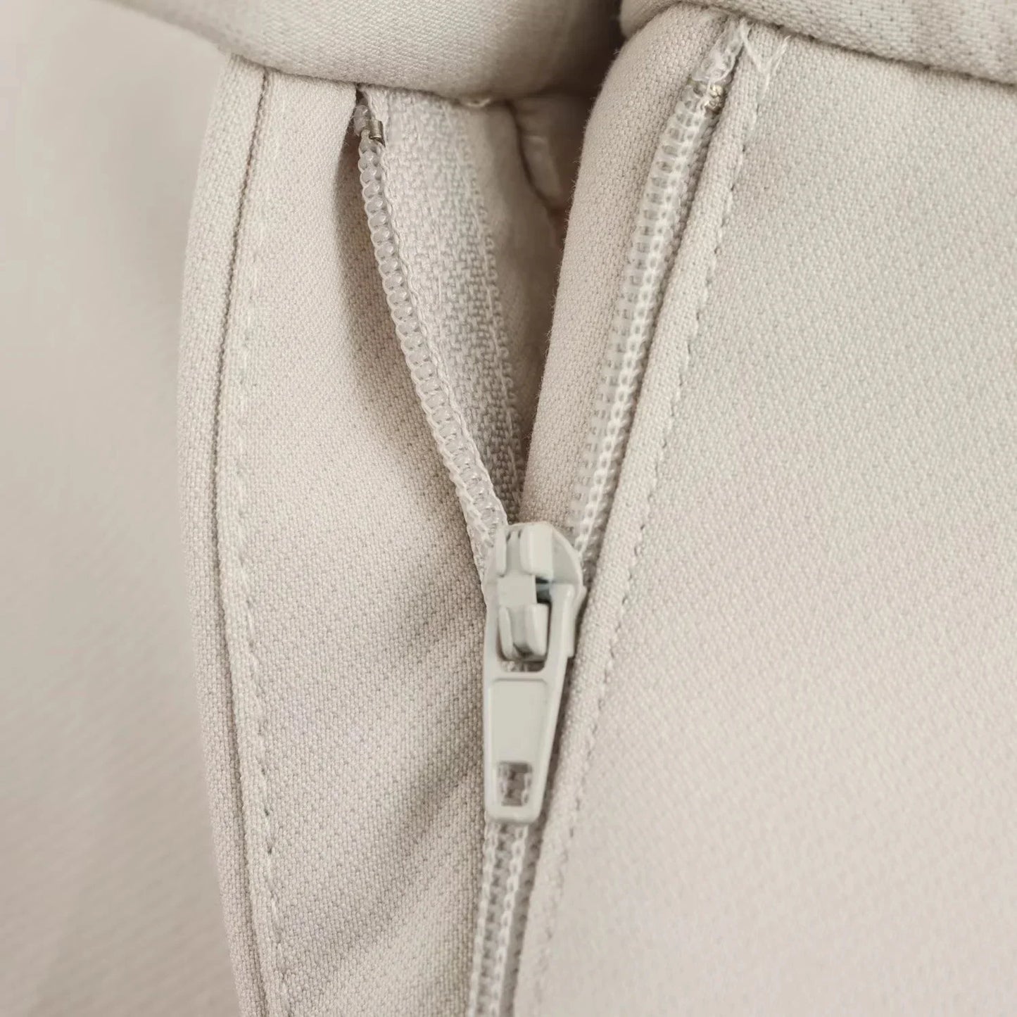 KONDALA 2026 Spring Summer Elegant Office Lady Solid Suits Fashion Slim Single Button Shrug Blazers Chic Zipper Flare Pants
