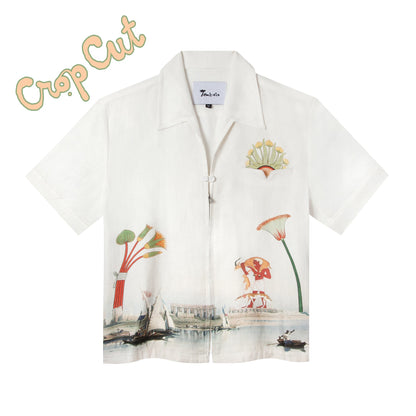 'River Bloom' Cabana ~ Crop Cut