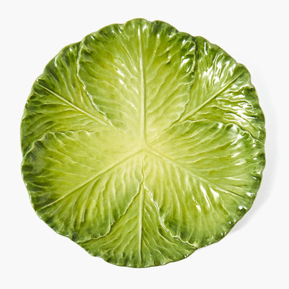Green Serena Cabbage Dinner Plate