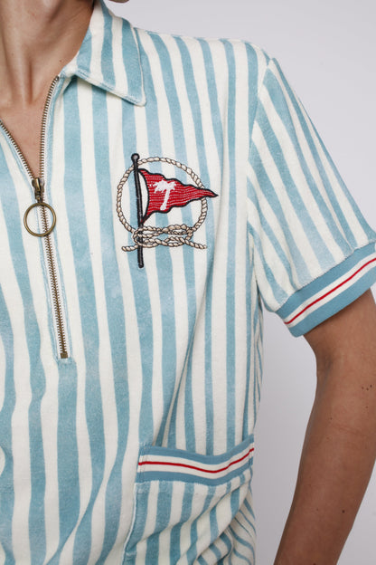 ‘Striper’ Cabana (Blue)