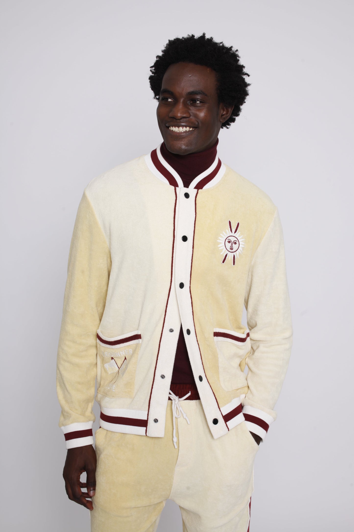 'Après Ski' Cabana Jacket (Yellow)