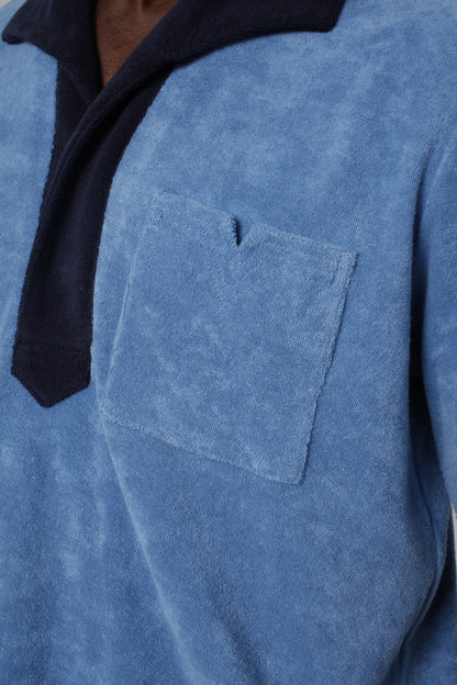 Polo - Blue (Terrycloth)