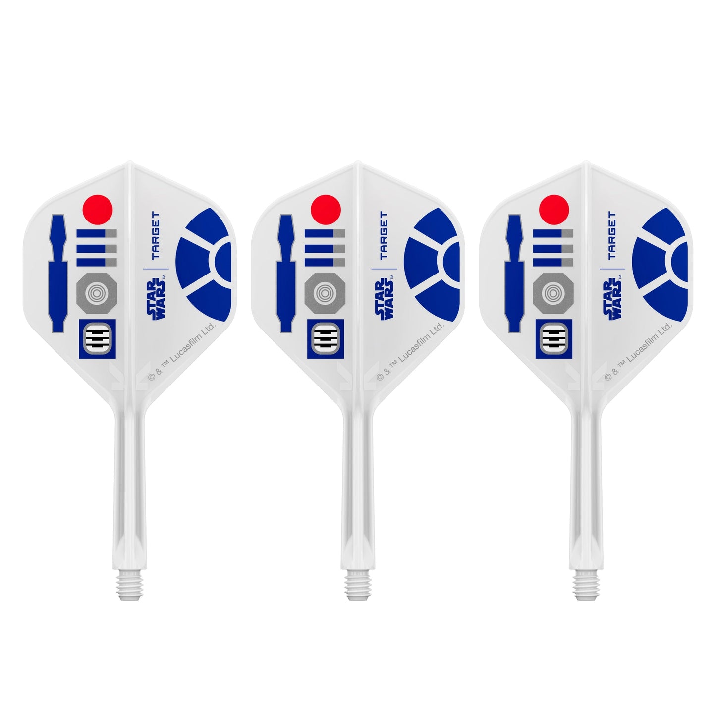 TARGET x STAR WARS - K-FLEX NO2 Shape - R2D2 - All-In-One Moulded Flights