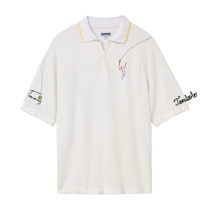 Customizable Raglan Terry Polo (Tennis)