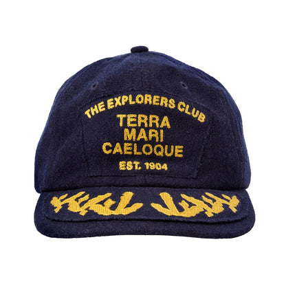 'The Explorers Club' 6-Panel Souvenir Cap (Wool)