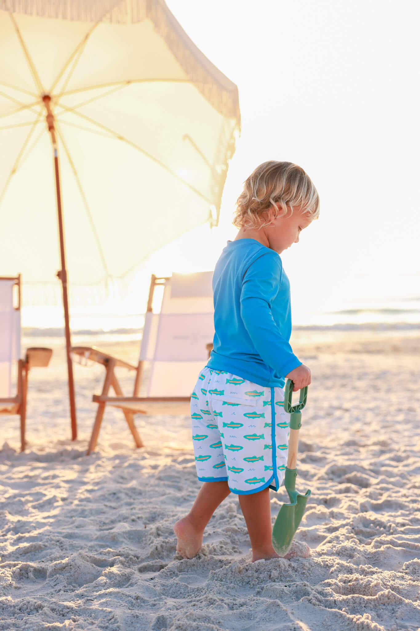 Long Sleeve Rash Guard Shirt | Twilight Tide