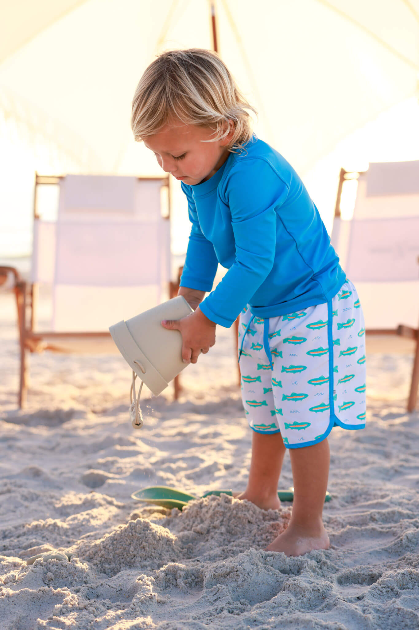Long Sleeve Rash Guard Shirt | Twilight Tide