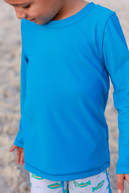 Long Sleeve Rash Guard Shirt | Twilight Tide