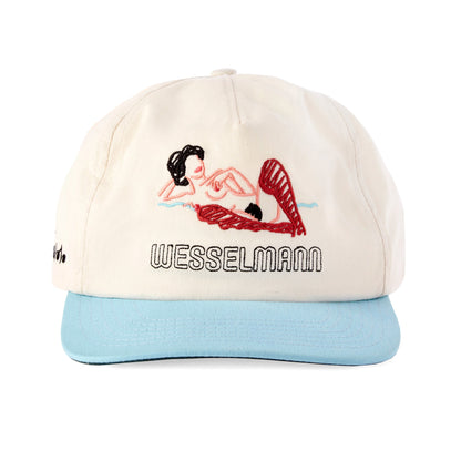 ‘Tom Wesselmann - Red Stockinged Nude' 5-Panel Souvenir Cap