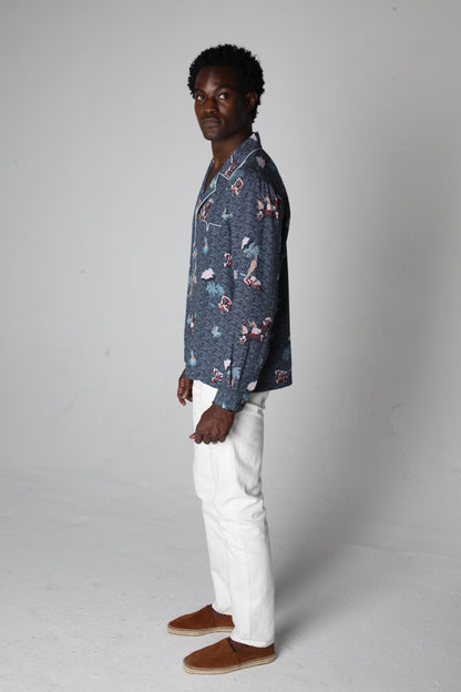Playa of Eden (Navy) (Long-Sleeve)