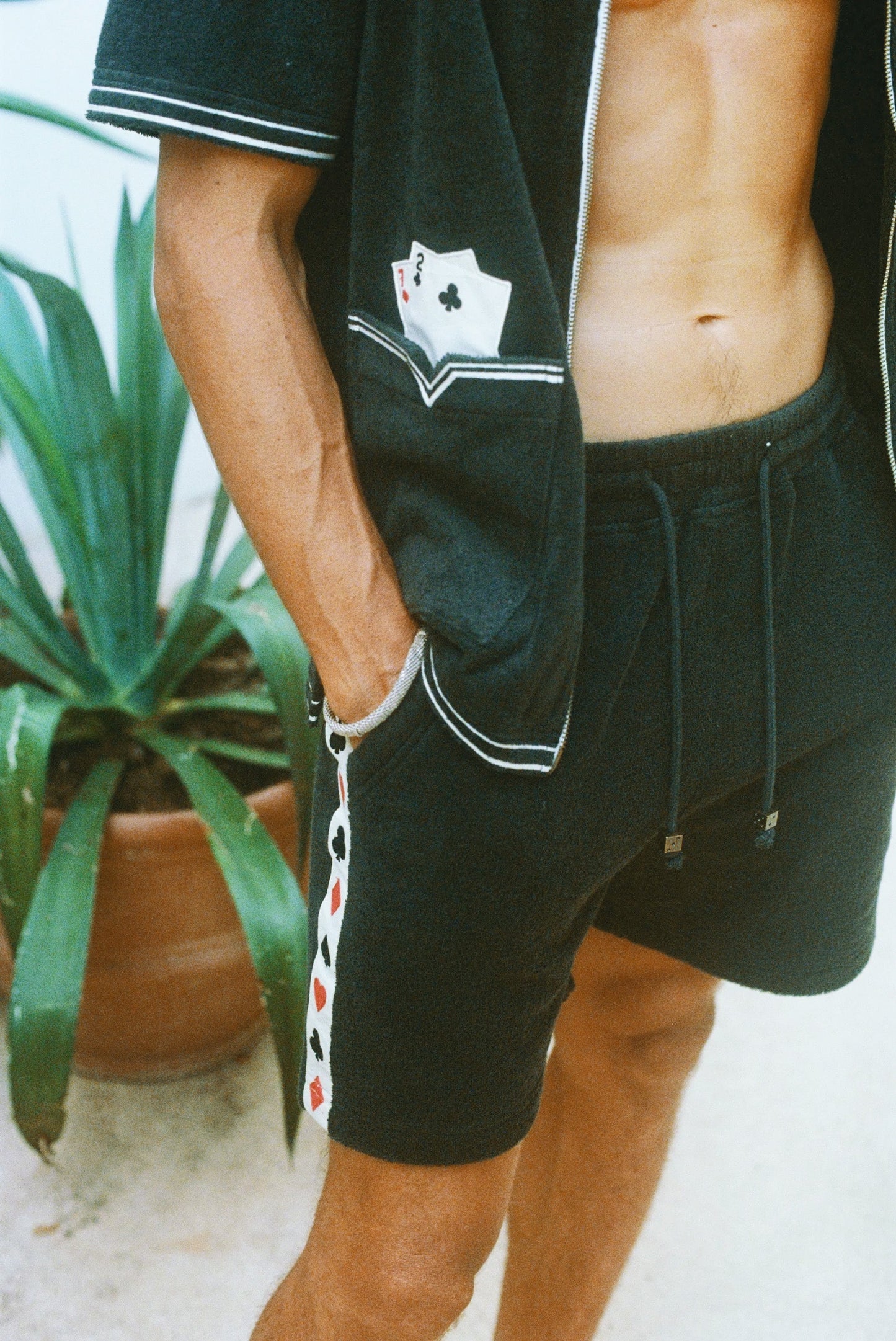'Vicey Dicey' Cabana Shorts