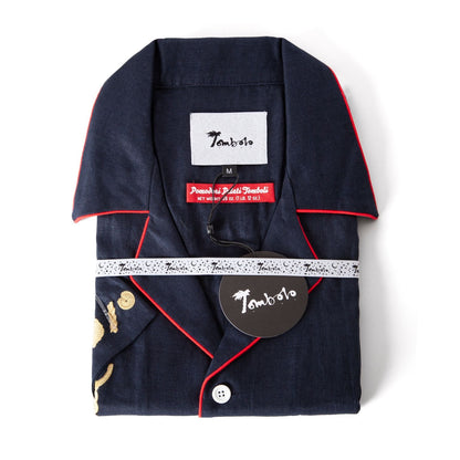 'Vongole!' Cabana (Navy)