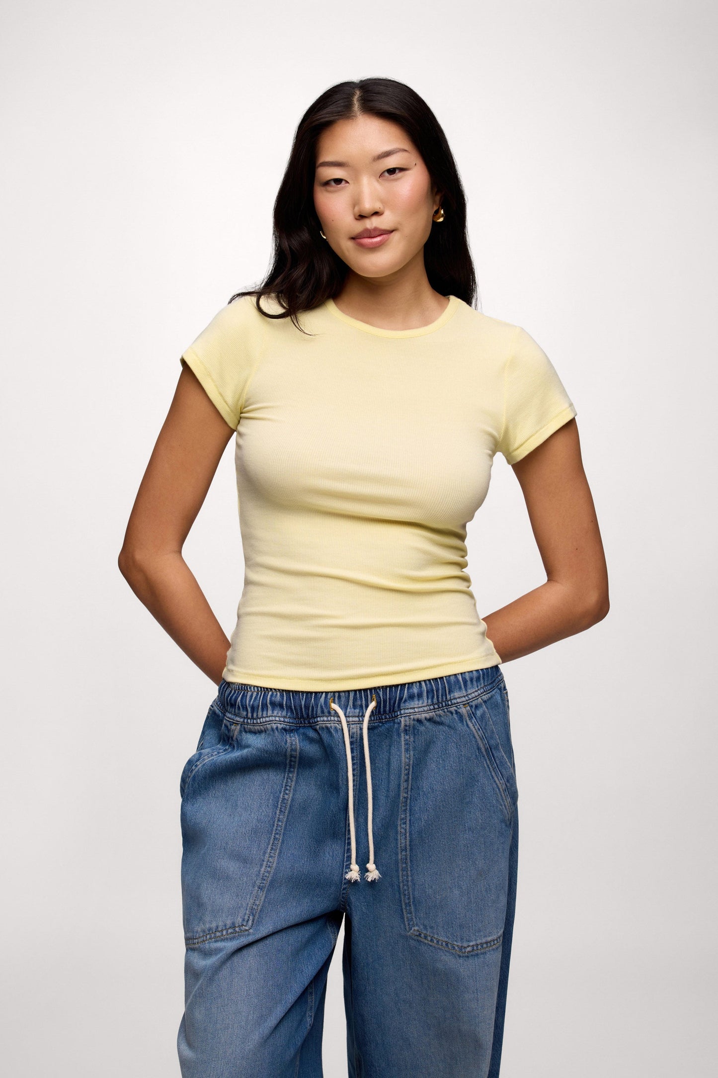 Slinky Rib Tee