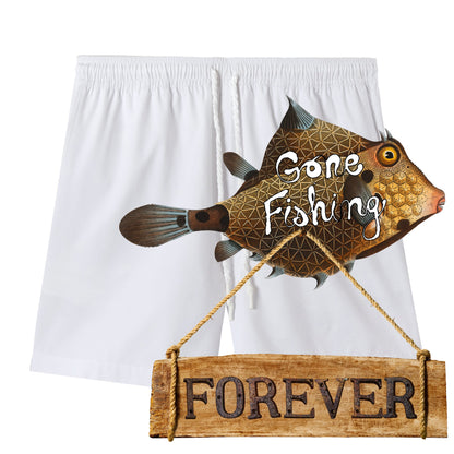 Swim Trunks - White