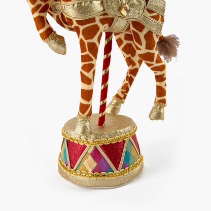 Gilbert Giraffe on Carousel (Pair) - 60cm