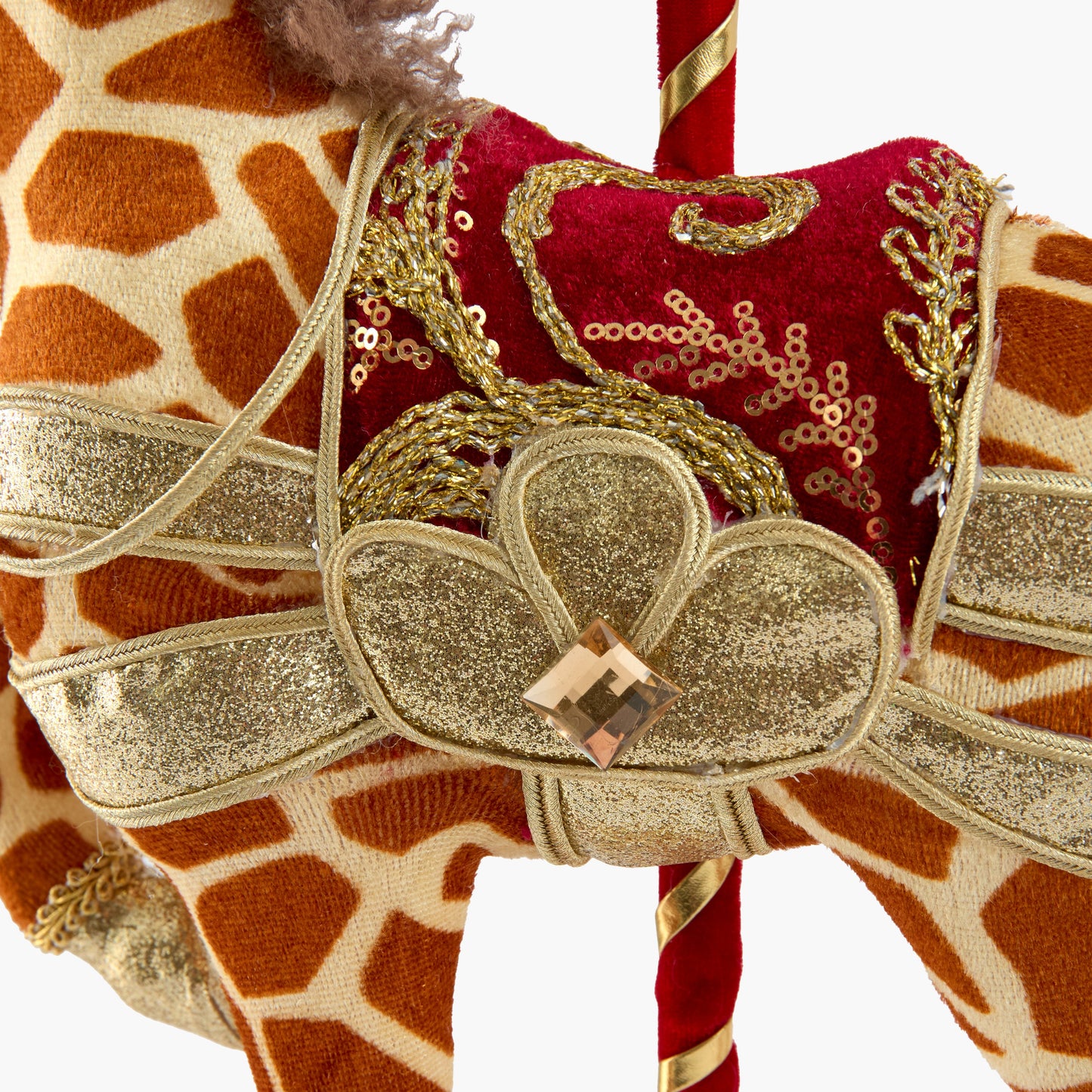 Gilbert Giraffe on Carousel (Pair) - 60cm