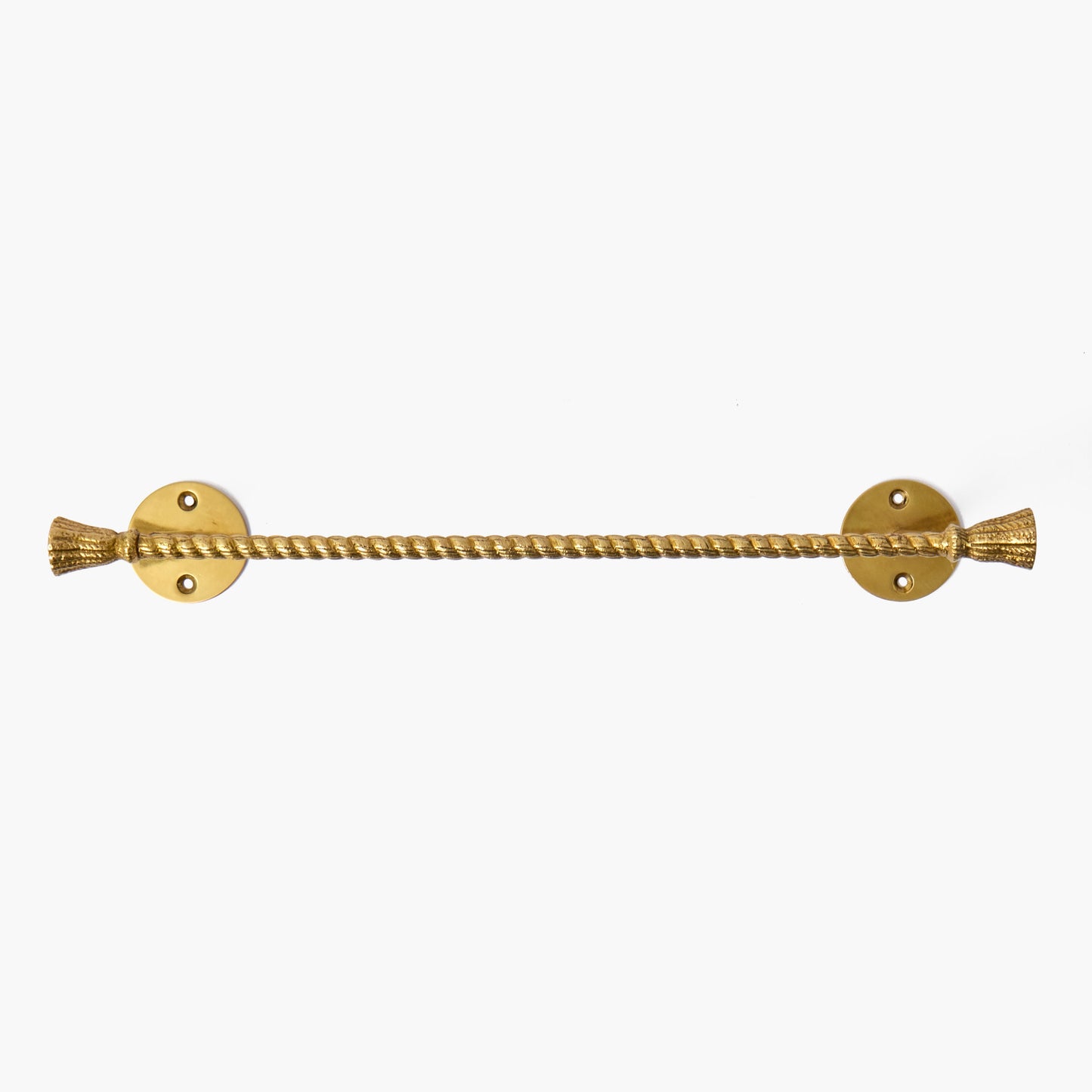 Rope Brass Hand Towel Rail