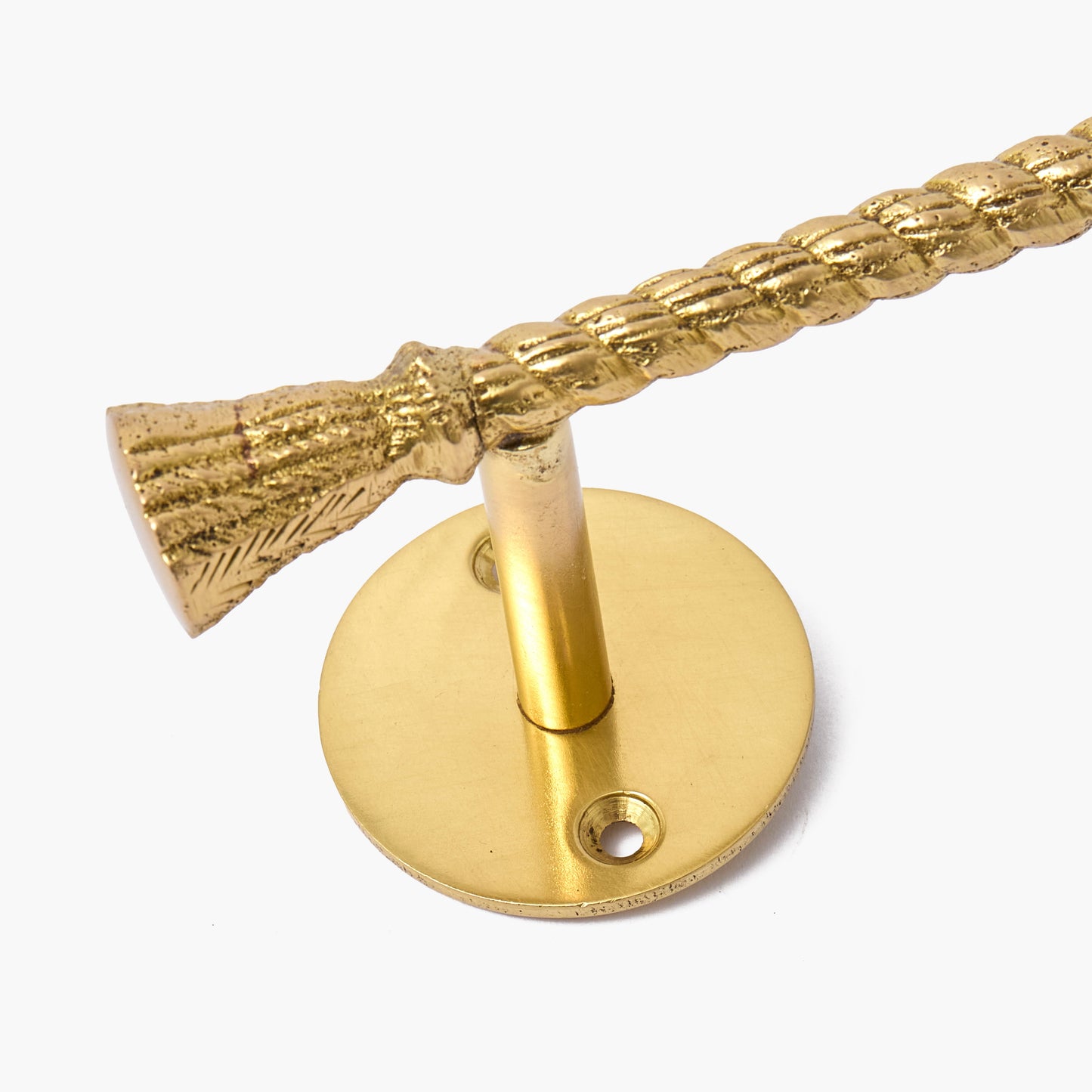Rope Brass Toilet Roll Holder