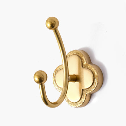 Brass Quatrefoil Bathroom Set