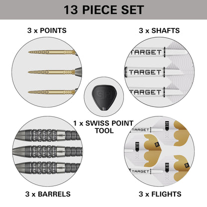TARGET - 26g - Redux SP 03 - Steel Tip Swiss Point - 90% Tungsten Darts