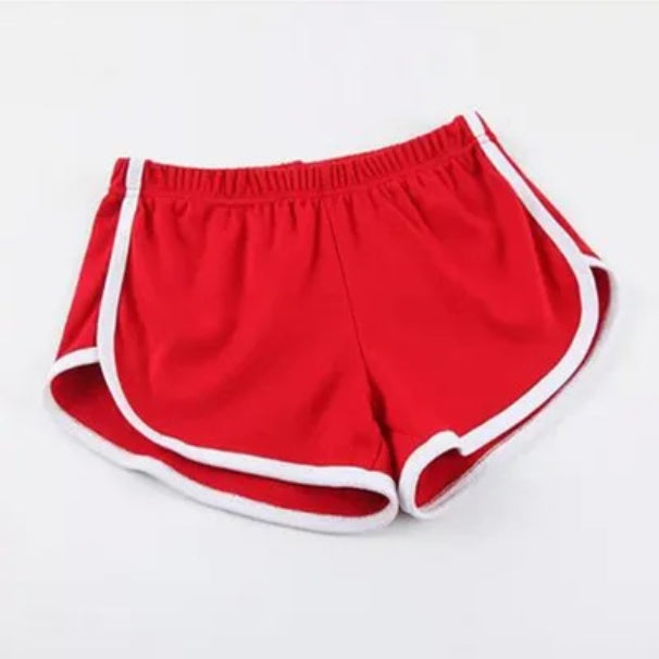 Women's High-Waist Drawstring Lounge Shorts – 5-Pack