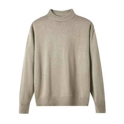 Men's Slim Fit Combed Cotton Crew Neck Sweater