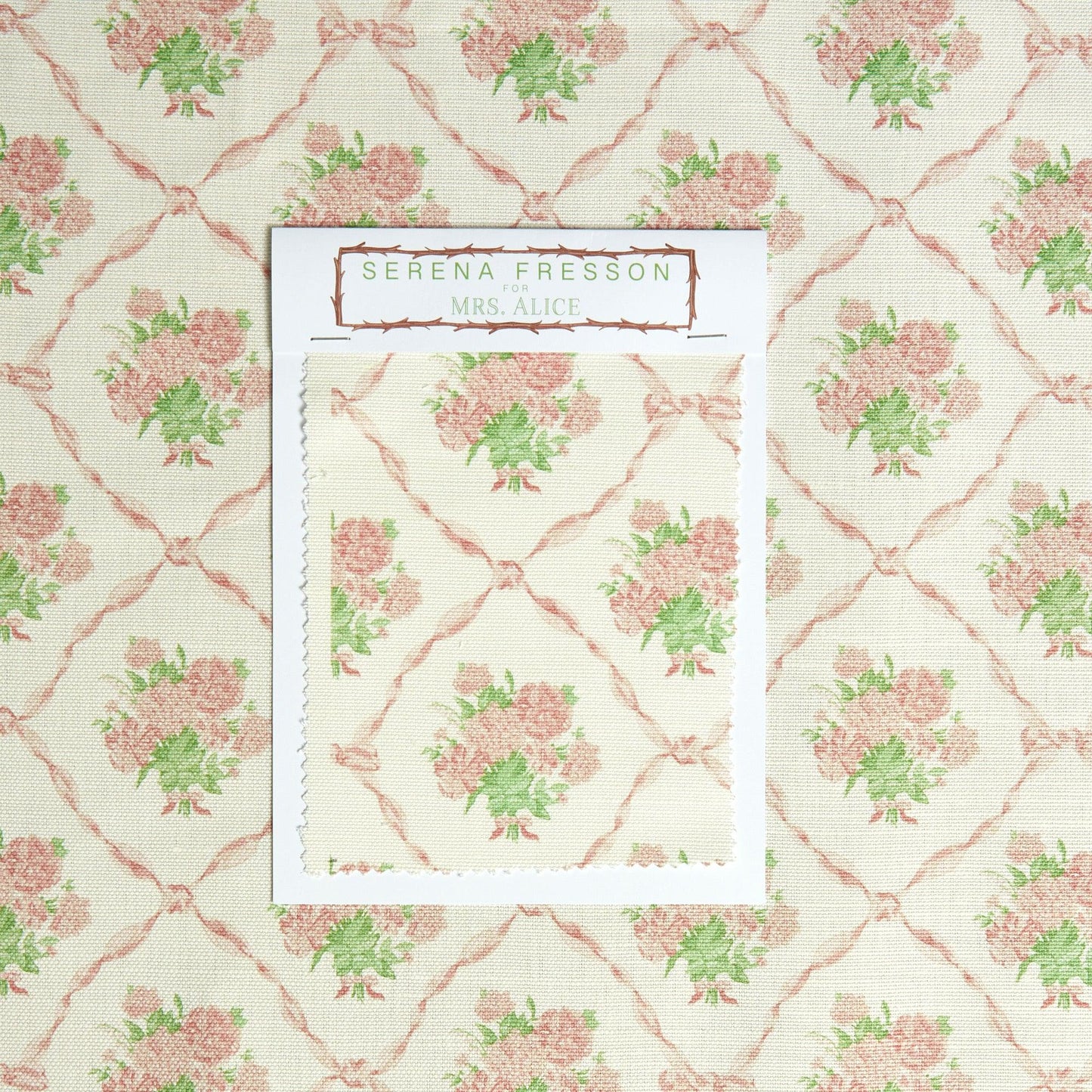 Alice's Bouquet Fabric (Pink)