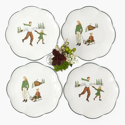 Hansel & Gretel Dinner Plates (Set of 4)