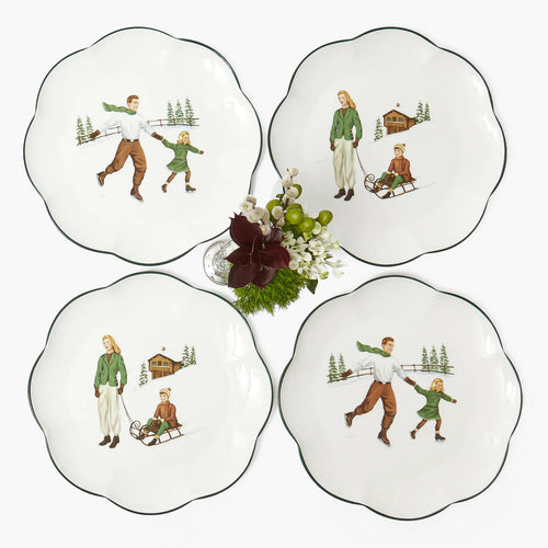 Hansel & Gretel Dinner Plates (Set of 4)