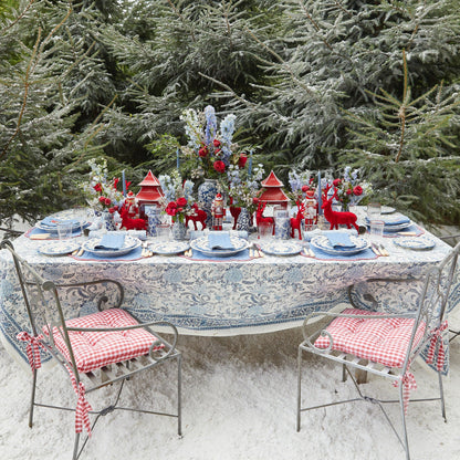 Blue & Red Eloise Placemats & Father Christmas Napkins (Set of 4)