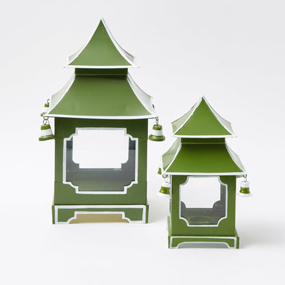 Apple Green Pagoda Lantern