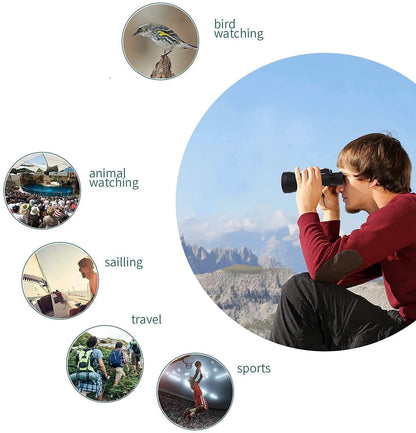 High-Power Binoculars for Bird Watching – Waterproof HD Optics