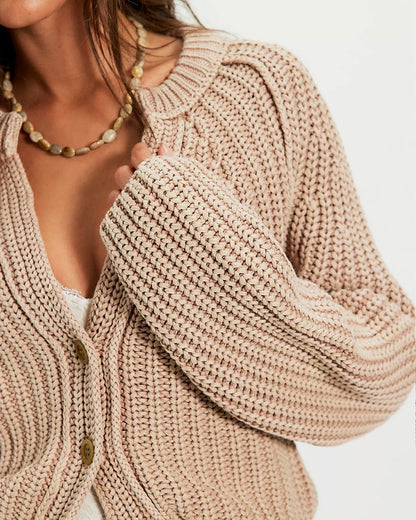 Sweet Nothing Cardi - Sandcastle