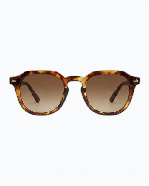 Reverie Retro Geometric Sunglasses - Tortoise