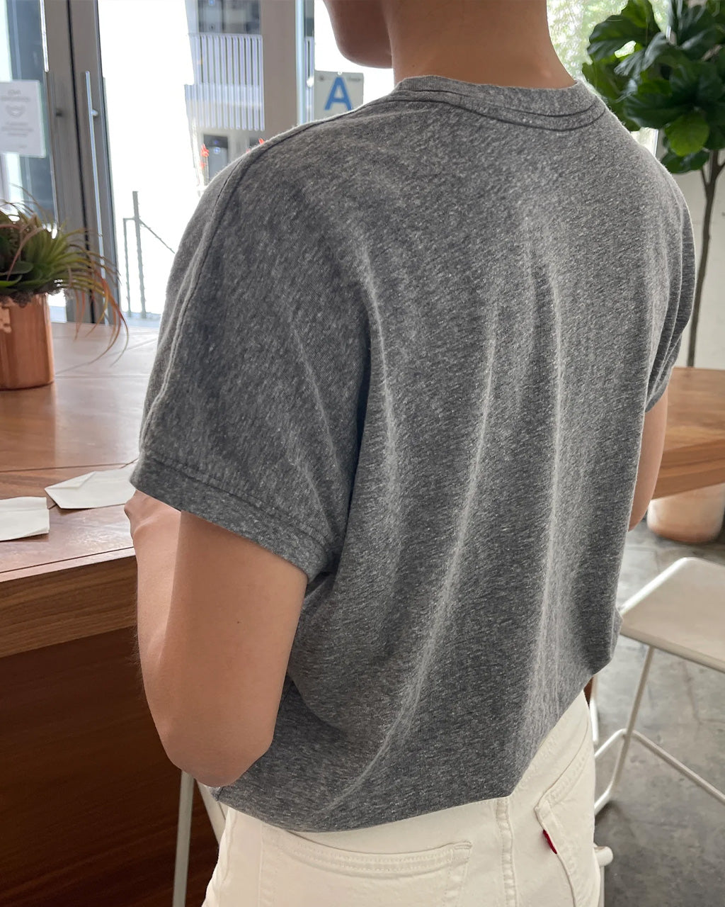 Ease Tee - Heather Grey
