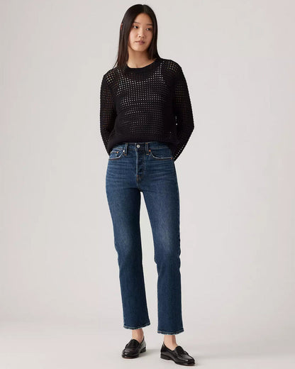 Wedgie Straight Jeans - Indifferent Indigo