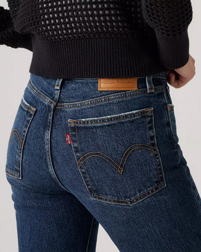 Wedgie Straight Jeans - Indifferent Indigo