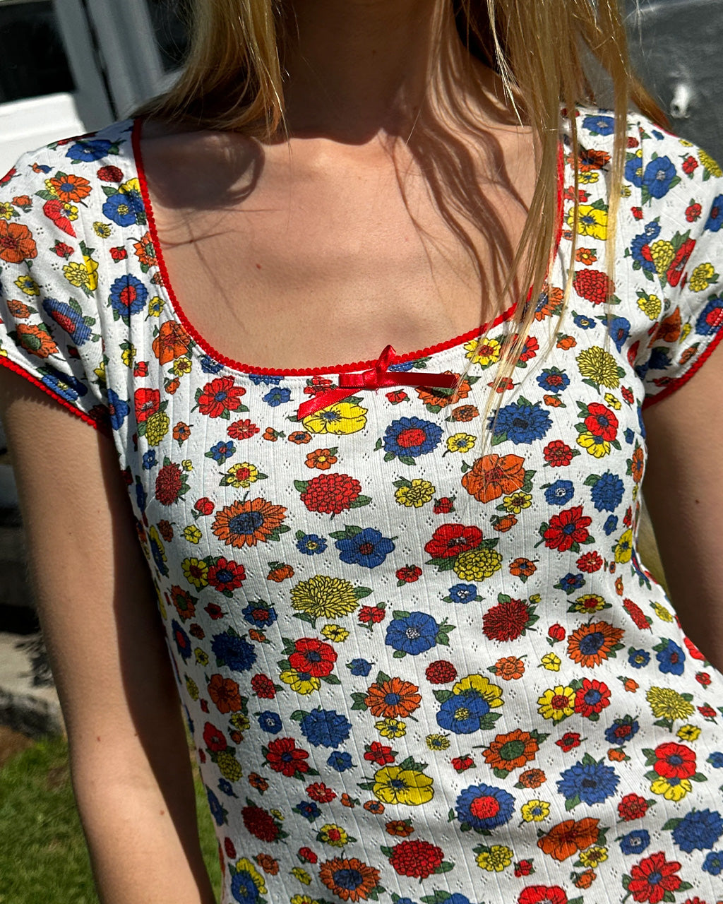 Della Dress - Primary Floral
