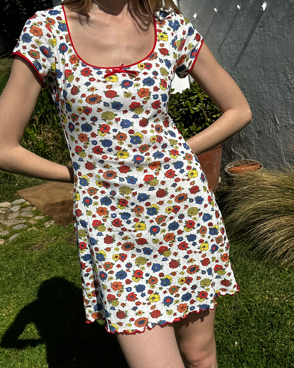 Della Dress - Primary Floral