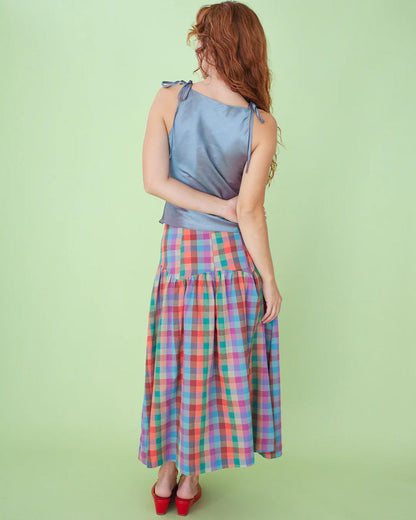Penny Skirt - Colorburst Plaid