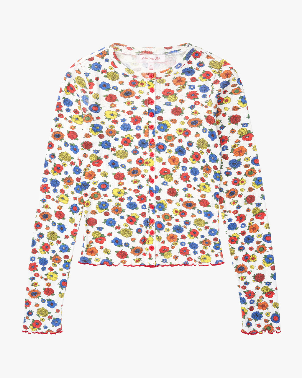 Poppy Cardi - Primary Floral