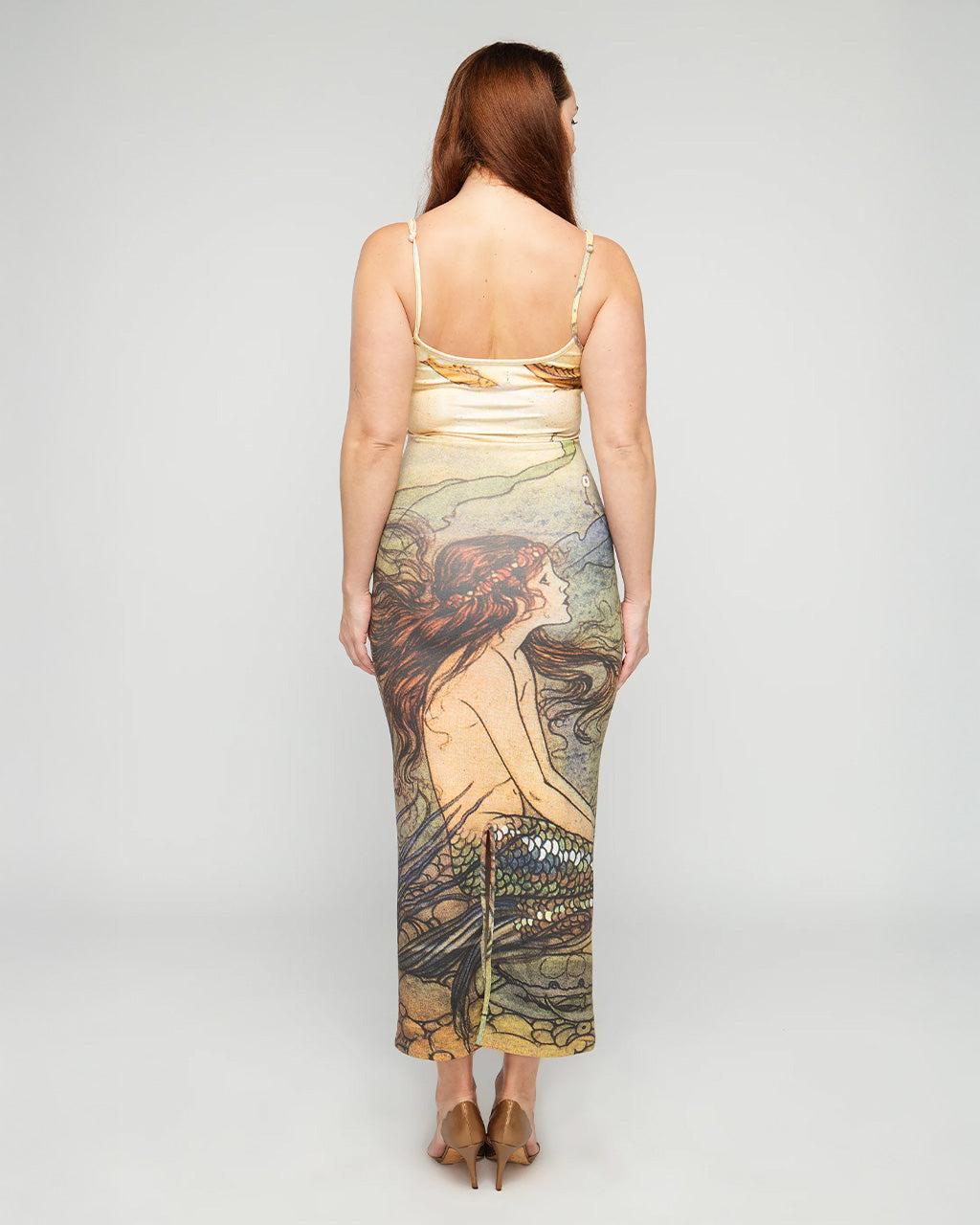 Collector Dress - Watercolor Mermaid