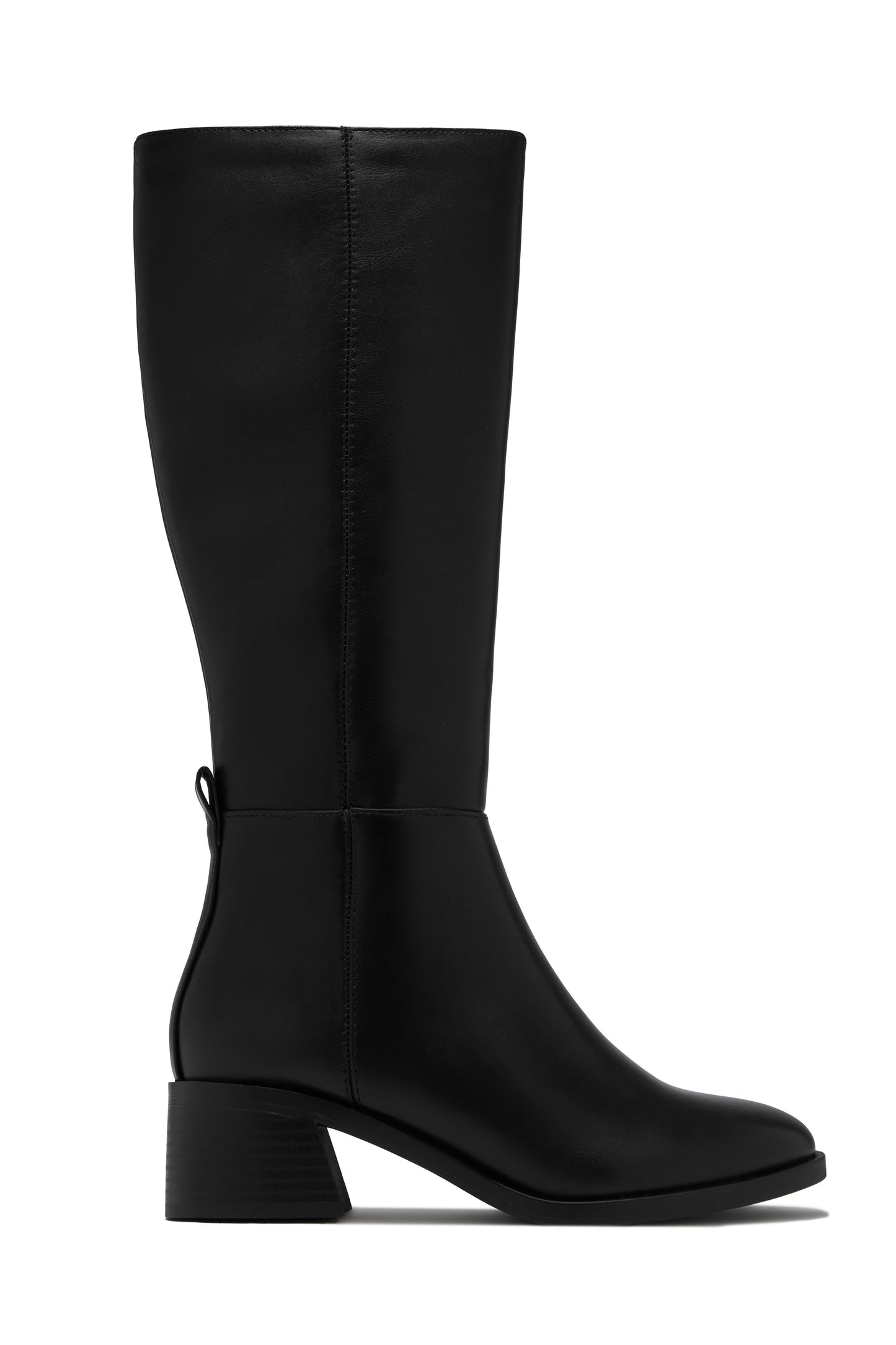 Stephany Knee High Boots - Black