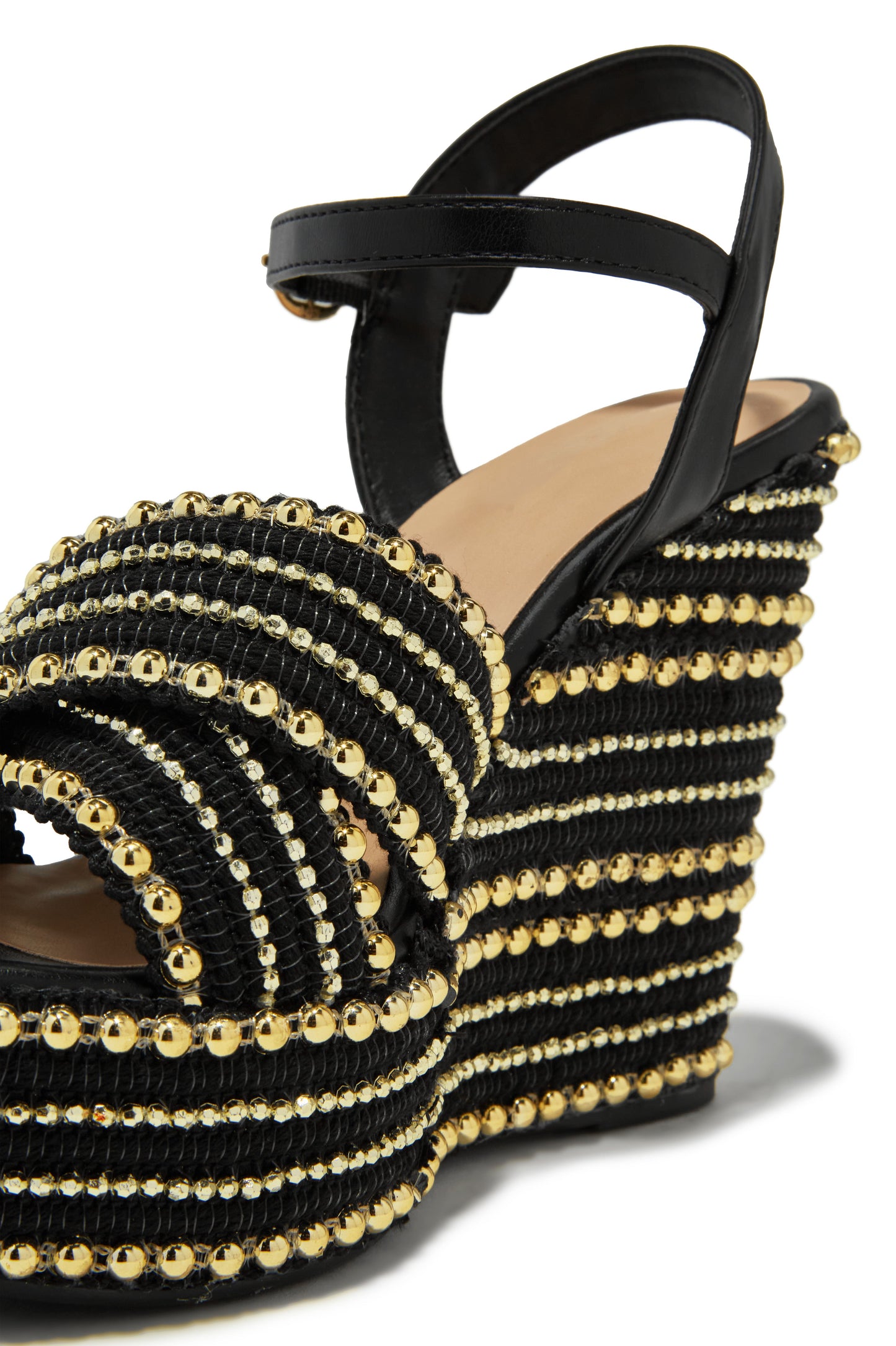 Nelo Platform Wedges - Black