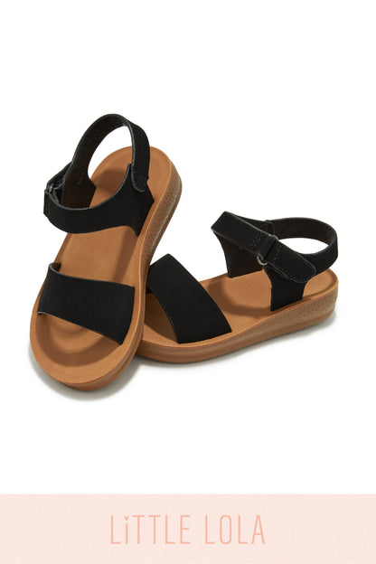 Mini Haley Sandals - Black