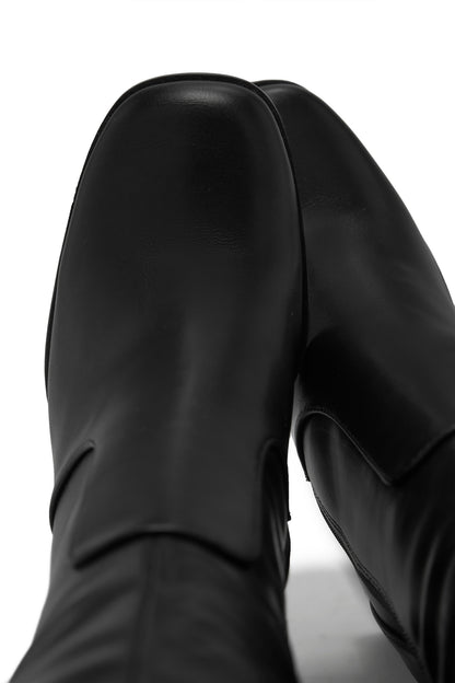 Paula Block Heel Boots - Black
