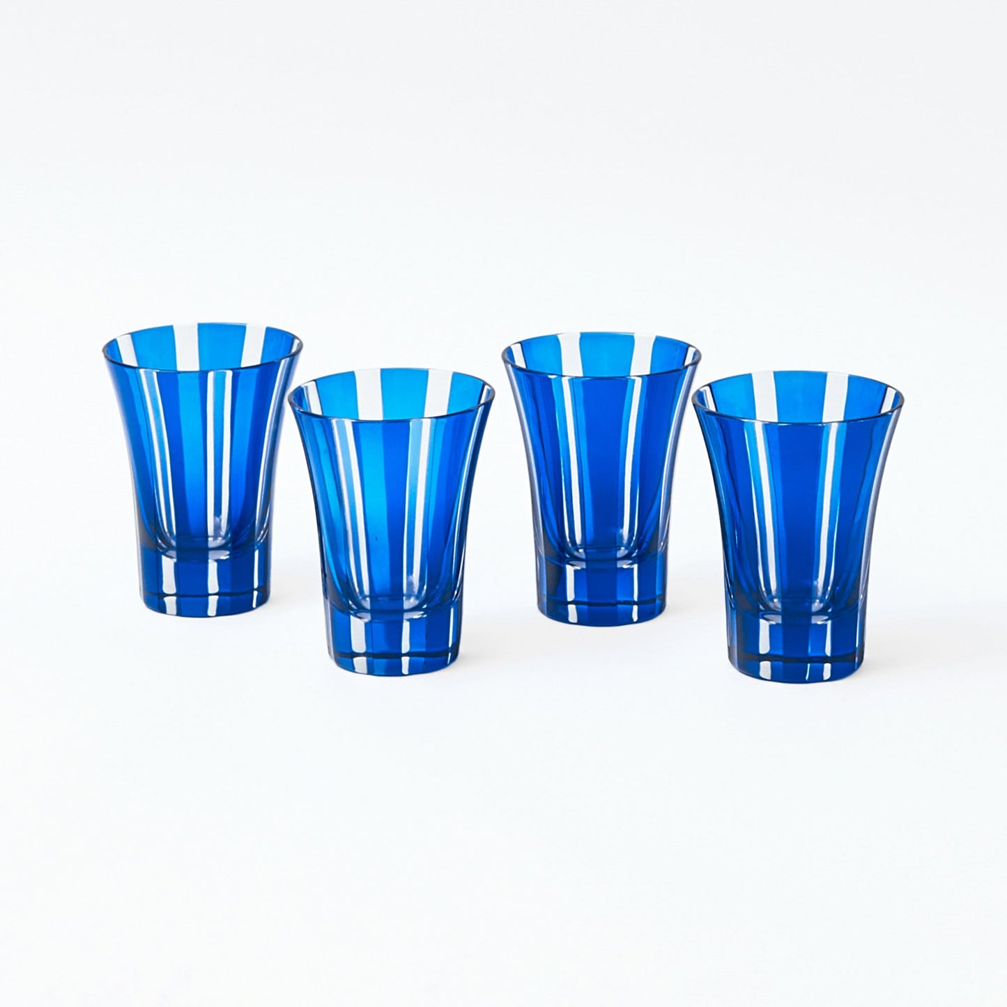 Royal Blue Positano Glasses (Set of 4)
