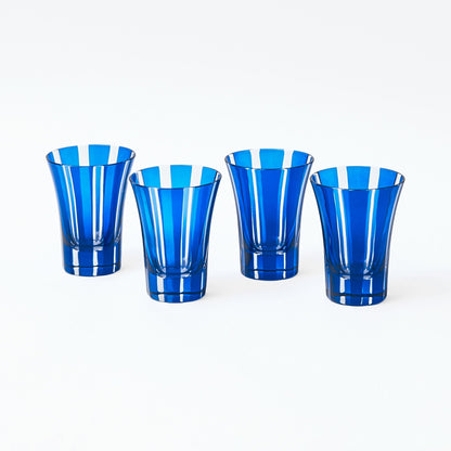 Royal Blue Positano Glasses (Set of 4)