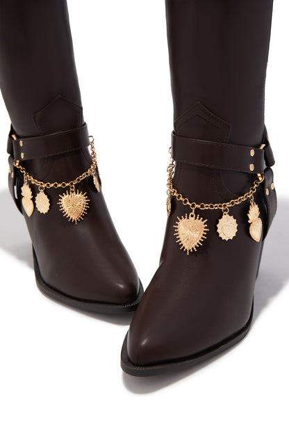Sunsets & Festivals Cowgirl Boots - Brown
